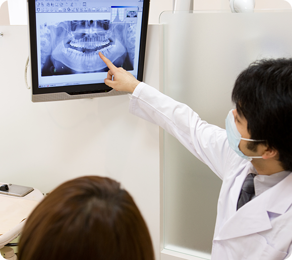 治療時の丁寧なカウンセリング